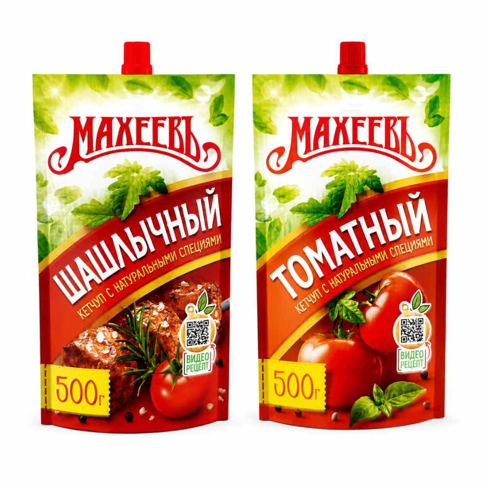 Кетчуп Махеевъ Томатный 500 гр
