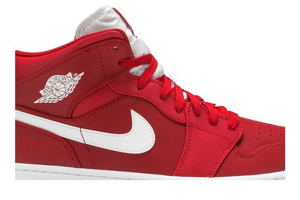 Jordan 1 retro mid gym red white discount