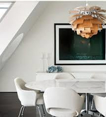 Pendant design lamp PH Artichok by Louis Poulse D50 (Silver)