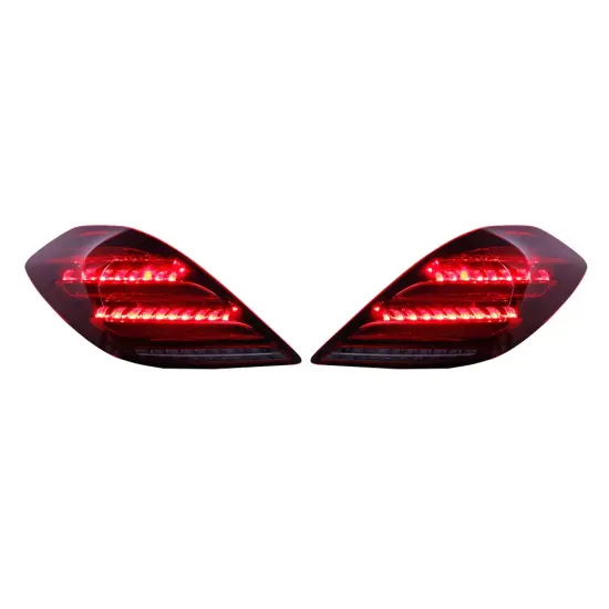 Задние фонари Мерседес S-class W222 2014-2020 V2 Type ТЕМНЫЕ