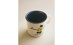 Zara Home кружка из каменной керамики, цвет разноцветный, 12.6 см