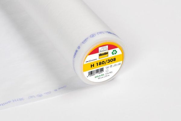 Флизелин клеевой H180W, белый, 53379411, Freudenberg, 25 м