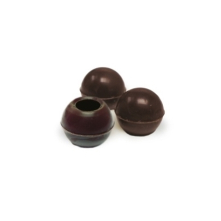 Шоколадные капсулы для трюфелей (темный) Dobla Callebaut, 21 шт