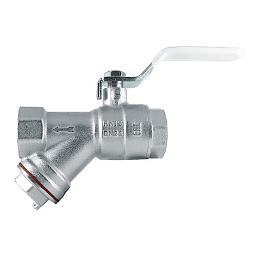 Кран шар. фильтр 3/4" (STI)