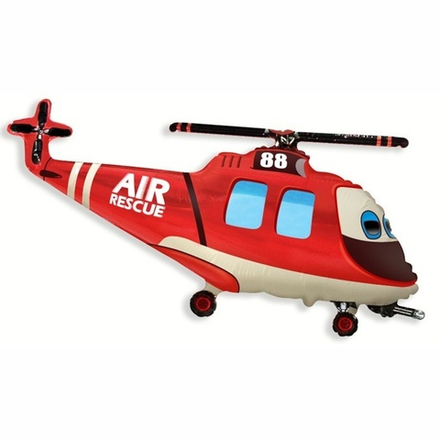 Мини Фигура Flexmetal Вертолет спасательный #902747