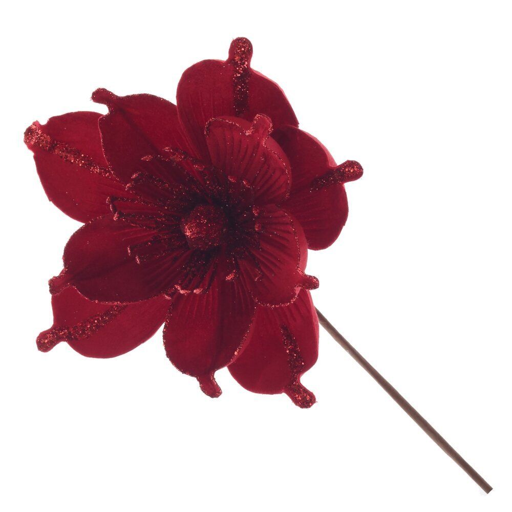 GAEM Цветок искусственный "Магнолия", L21 W21 H38 см, 6в.