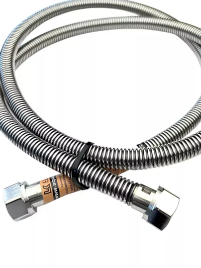 Шланг газовый 3,0 м ELKA Сильфон 1/2" гайка-гайка