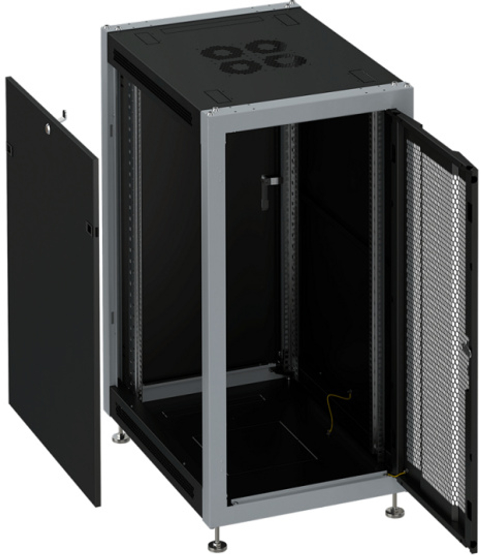 Шкаф напольный 19", 18U SYSMATRIX SL 6618.932