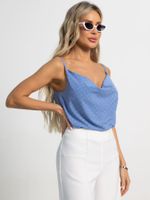 Топ Легкий штрих (голубой/горох) Б15569-34М LT Collection