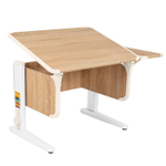 Растущая парта Дэми с боковой полкой СУТ 41-01 (1030×550 мм)