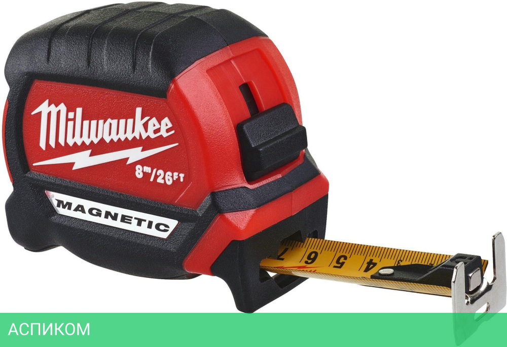 Рулетка Milwaukee Premium Magnetic Gen III (4932464603)