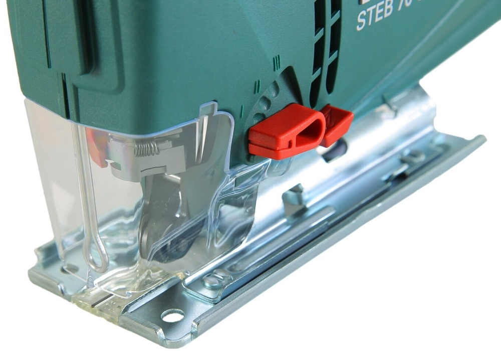 Электролобзик Metabo STEB 70 Quick кейс, 570 Вт черный