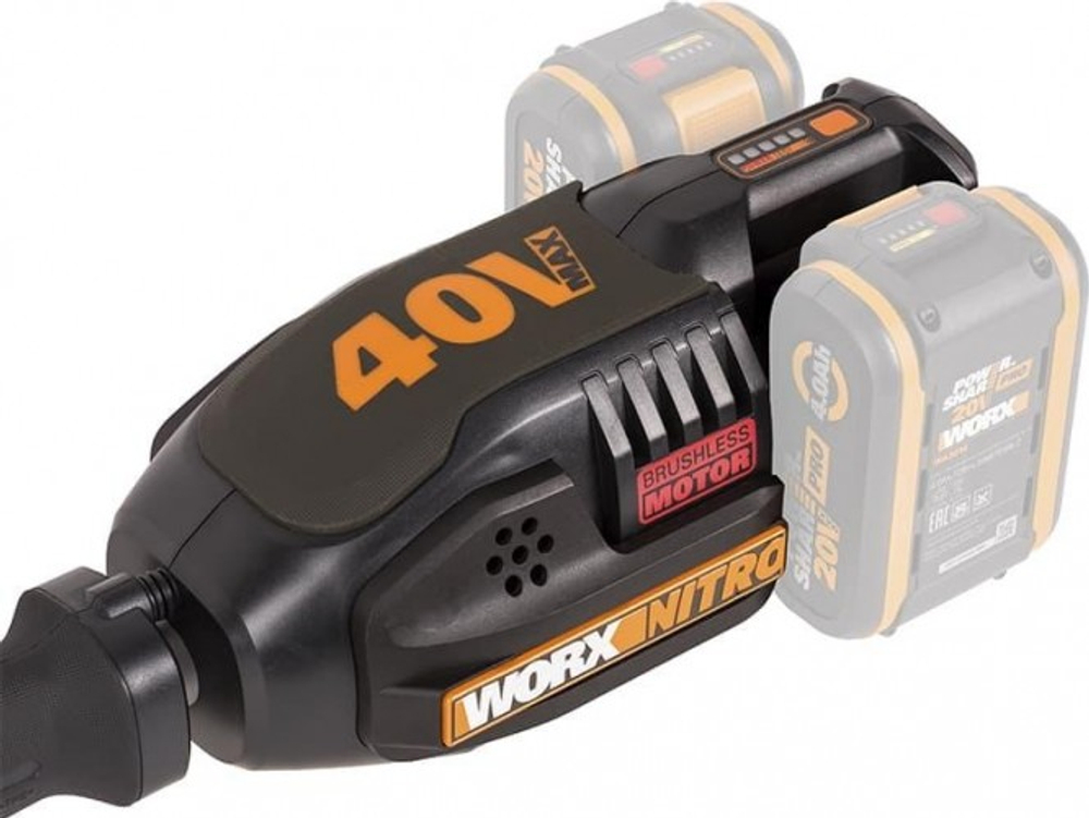 Триммер аккумуляторный Worx NITRO WG186E.92 без АКБ и ЗУ бесщеточный WG186E.92