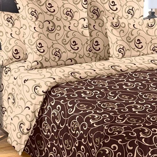 Семейный комплект постельного белья Вензель поплин