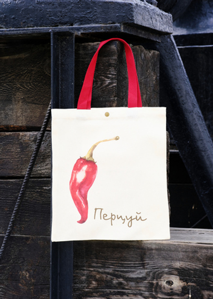 Сумка- шопер Перцуй