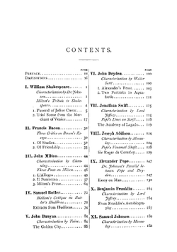Studies in English literature. Being typical selections of British and American authorship, from Shakespeare to the present time | William Swinton