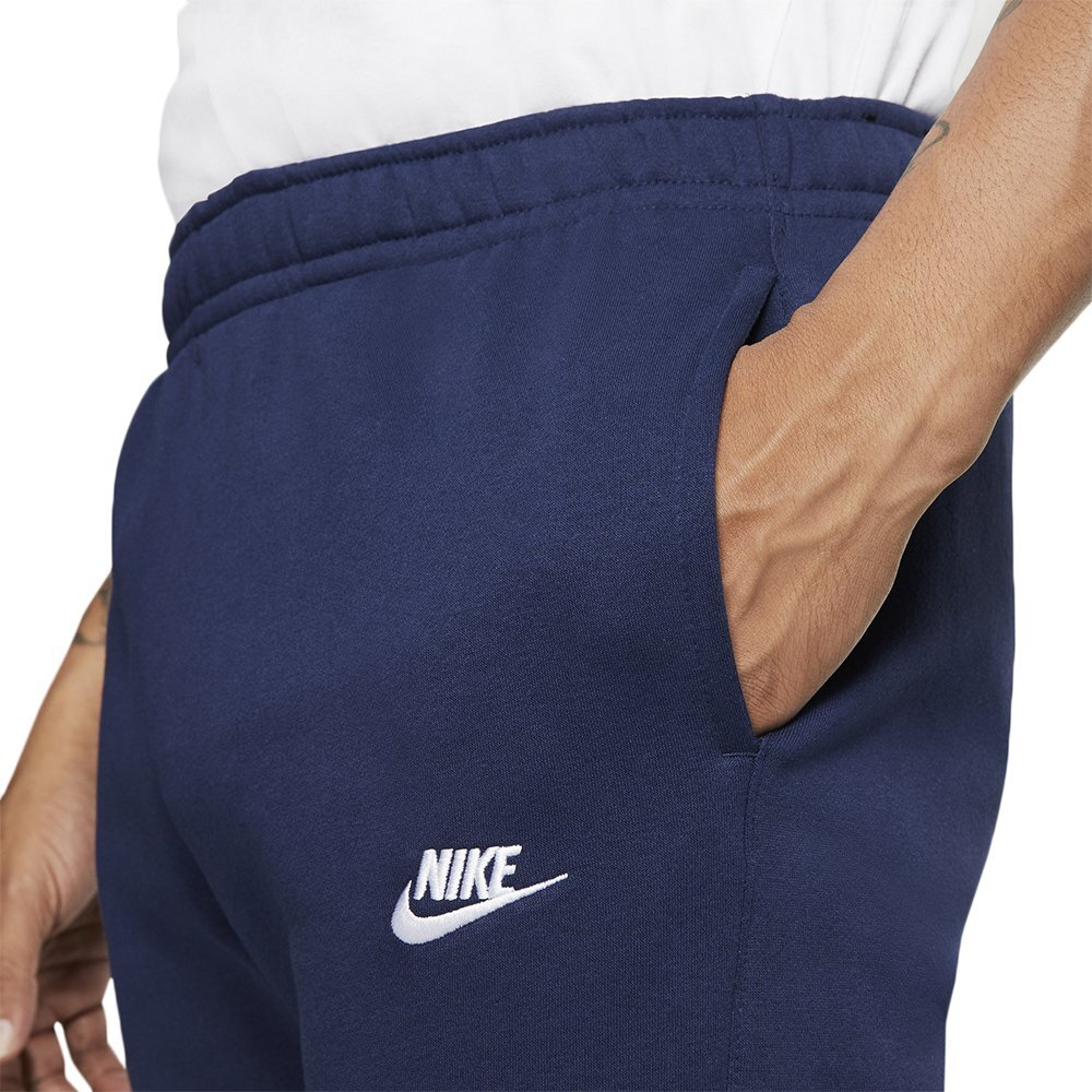 Баскетбольные штаны Nike Sportswear Club Fleece Pants Navy Blue
