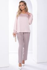 Блуза "Тина" (нежно-розовая) Б8099 LT Collection