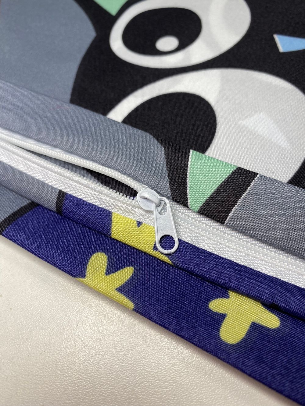 Постельное белье полисатин Simple House "Кэтрин" 2-спальное Наволочка 50x70 см 2 шт Простынь на резинке 160x200 см Пододеяльник 175x215 см