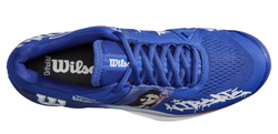Теннисные кроссовки Wilson Rush Pro 4.0 Hope Paris - bluing/white/infrared - White Red Blue