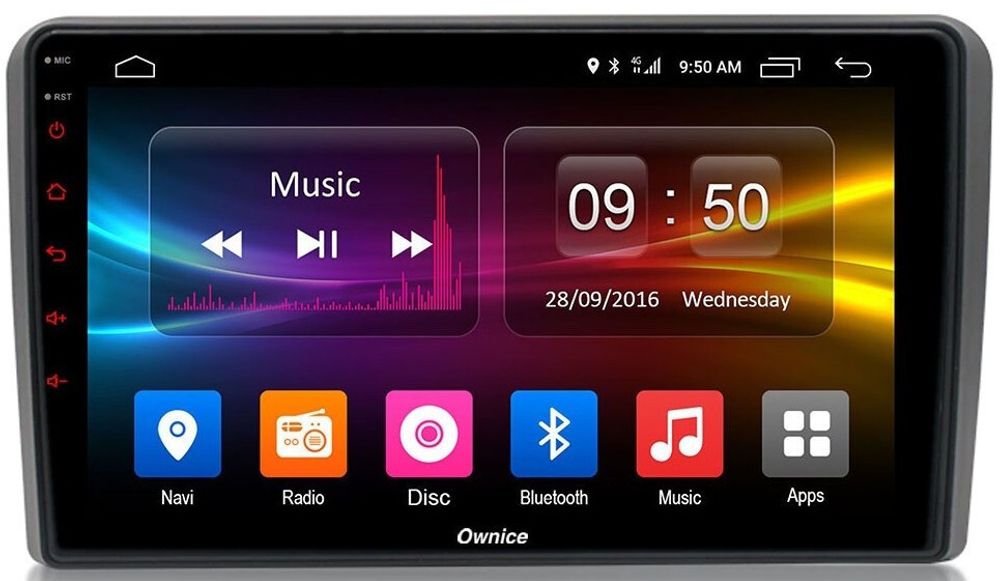 Магнитола для AUDI A3 2003-2012 - Carmedia OL-9968 QLed, Android 12, TS10, CarPlay, 4G SIM-слот