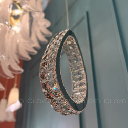 Подвесной светильник Cloyd INEZ P1 / выс. 32 см - хром (арт.11566)