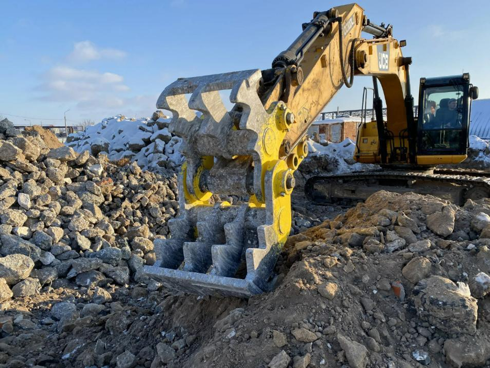 Бетонолом крашер механический на Экскаватор JCB