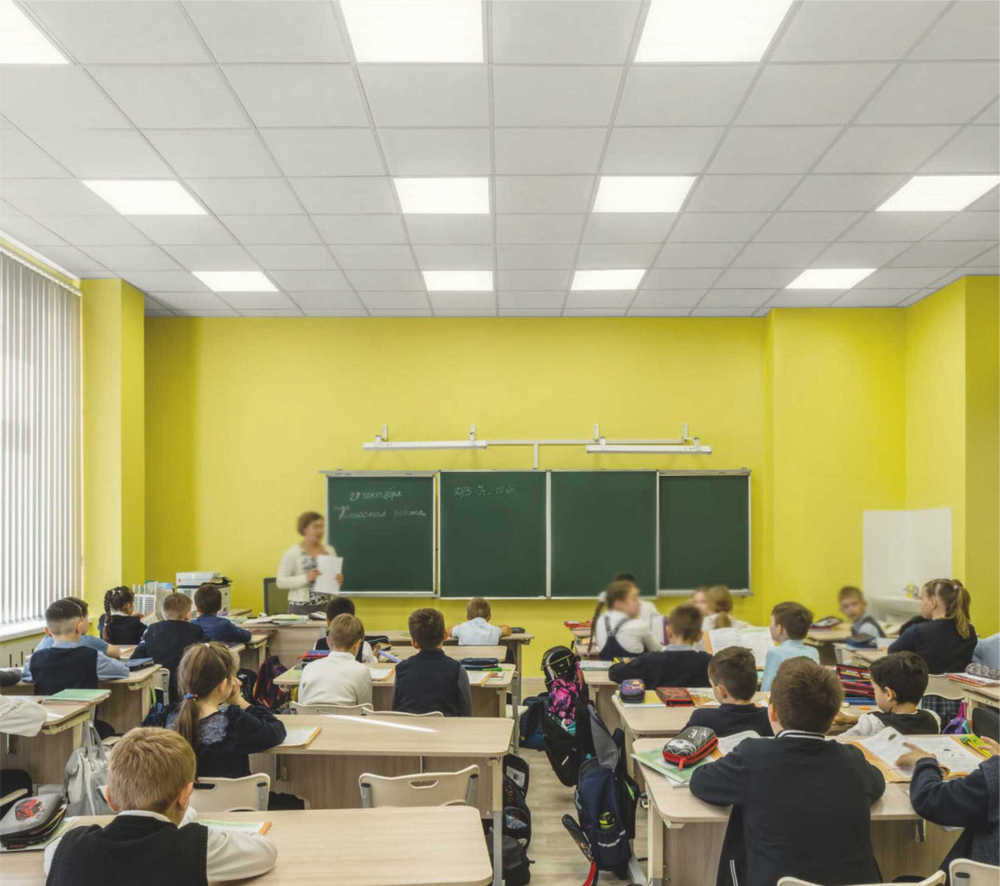 Плита потолочная Rockfon Школа A15/24 600x600x20мм