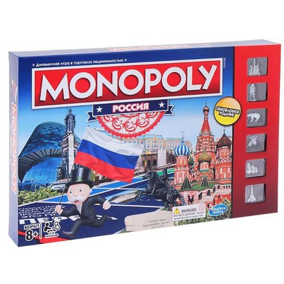 Hasbro: Игра настольная Монополия Россия (новая уникальная версия) B7512