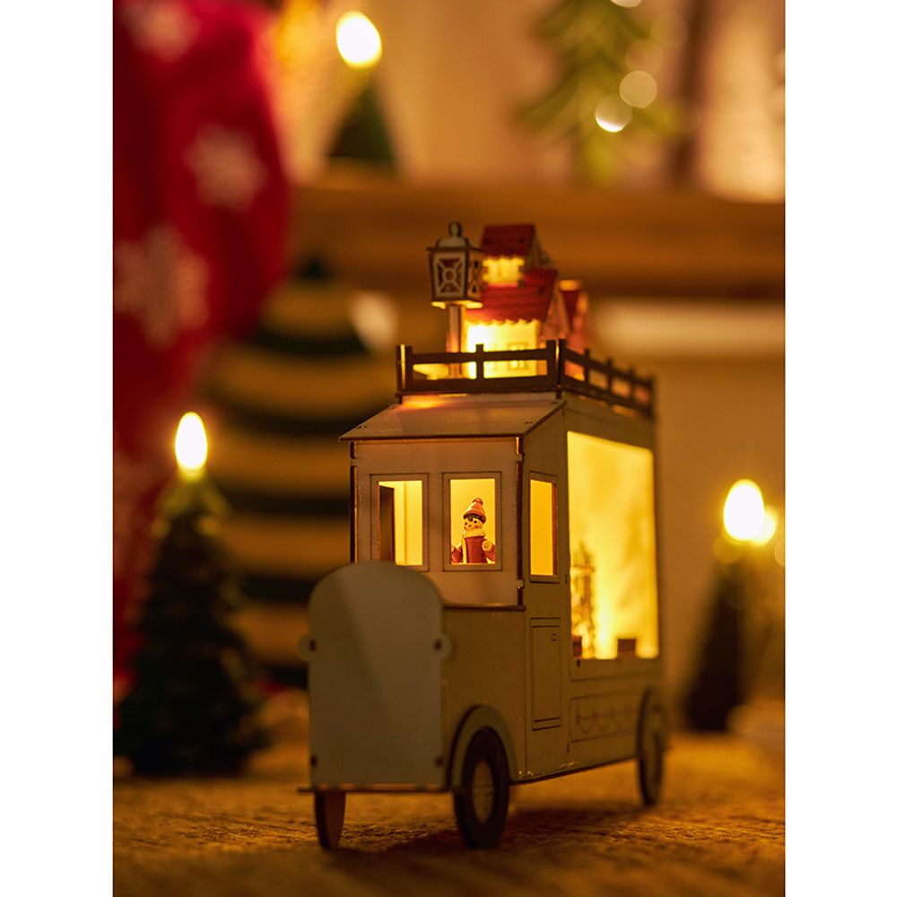 Декор новогодний с подсветкой Festive truck из коллекции New Year Essential