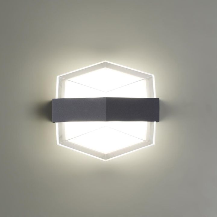 Уличный настенный светодиодный светильник Novotech Street Kaimas 358574