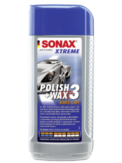 202100 SONAX Xtreme Полироль №3 NanoPro для поврежденных покрытий  0,25л