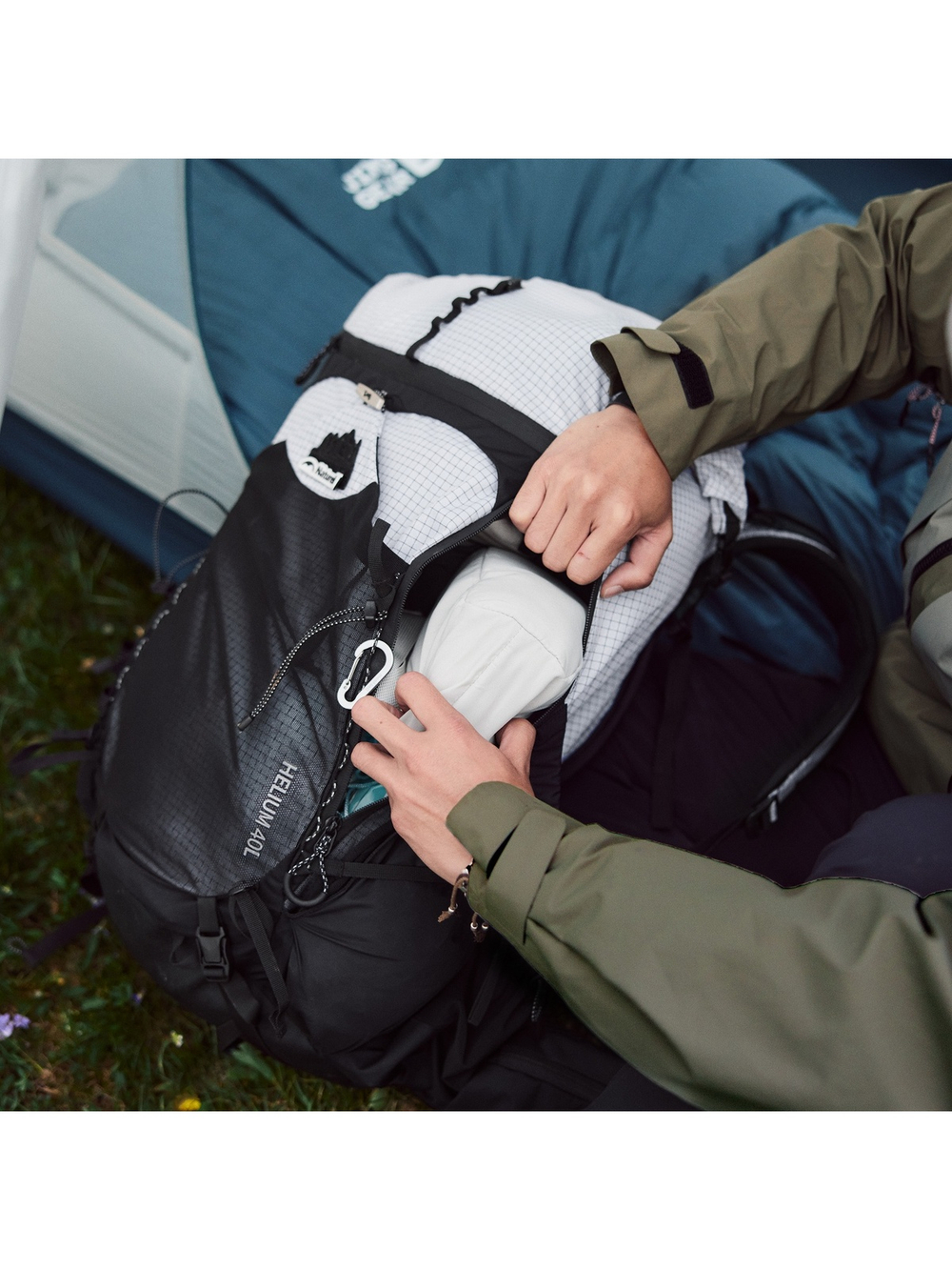 Рюкзак туристический Naturehike Helium Series 40 л, размер L, белый