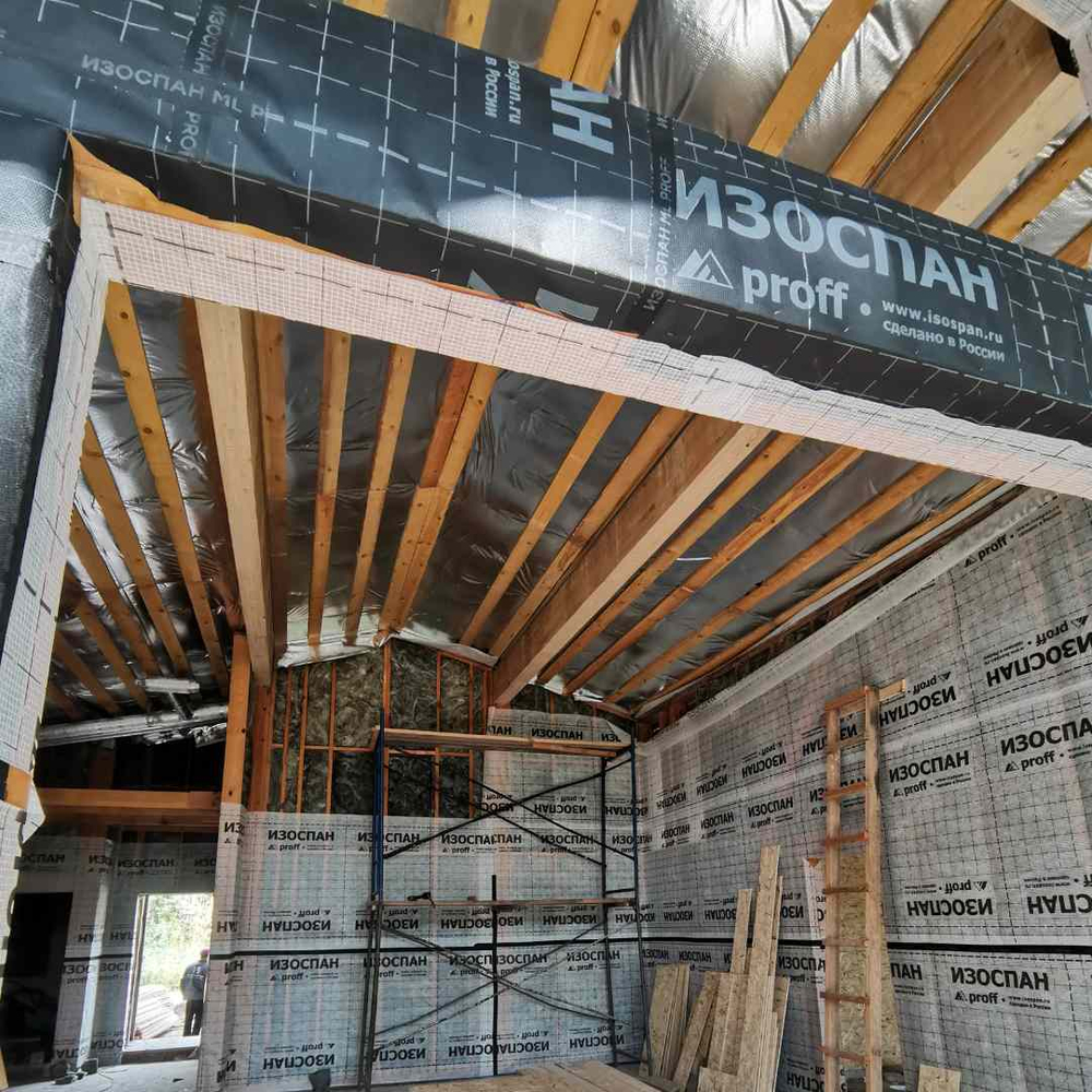 Изоспан RS-70м² пароизоляция