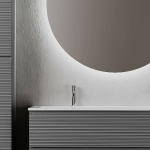 Тумба с раковиной Sancos Folk 120 FL120GS Grey soft