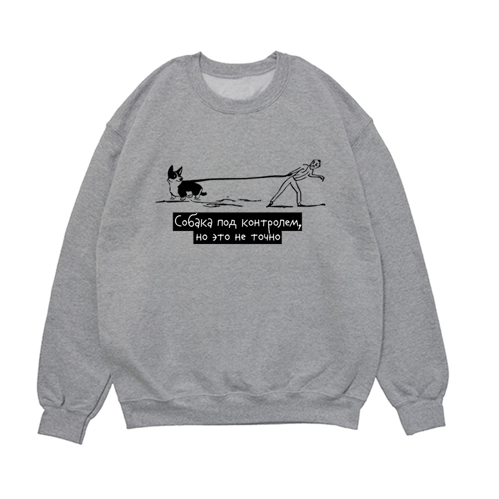 Свитшот "Корги под контролем"
