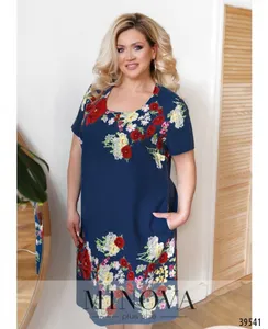 Платье 423СБ-джинс Minova