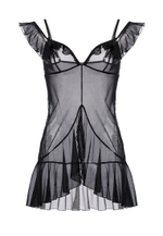 Комбинация Erolanta с бретелями-крылышками черная 50-52