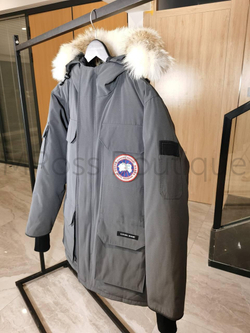 Серая пуховая парка Expedition Canada Goose премиум класса