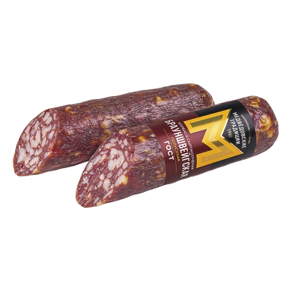 Колбаса с/к Брауншвейгская 200 гр Медвёдовские традиции