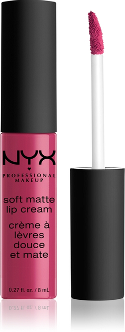 NYX Professional Makeup Soft Matte Lip Cream - Легкая матовая жидкая помада оттенок 18 Prague, 8 ml