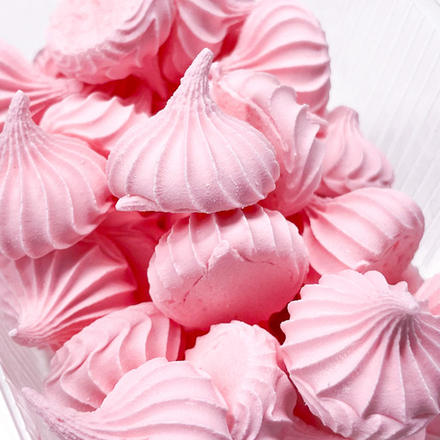 Украшение сахарные "БЕЗЕ" Розовые,150гр