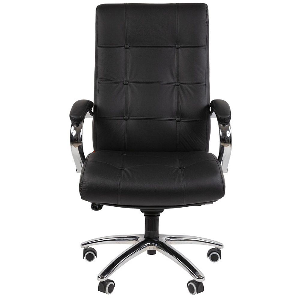 Офисное кресло CHAIRMAN 424, натуральная кожа/экокожа