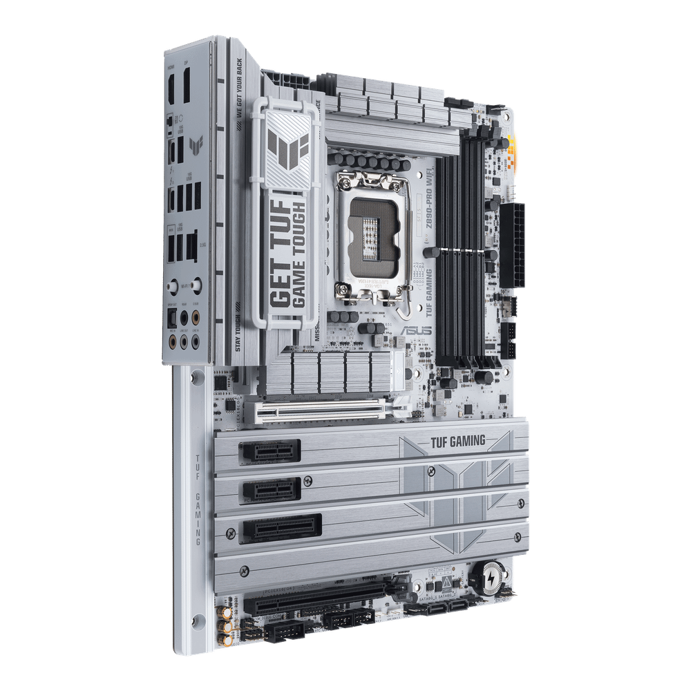 Материнская плата ASUS TUF GAMING Z890-PRO WIFI, LGA1851 Z890 4xDDR5 4xSATA3 4xM.2 HDMI DP USB-C ATX