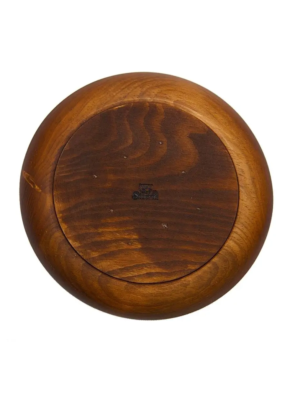 Тарелка деревянная сибирский Кедр
