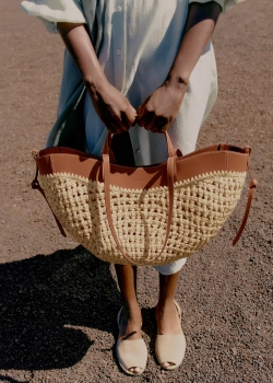 POLENE СУМКА CYME, РАФИЯ