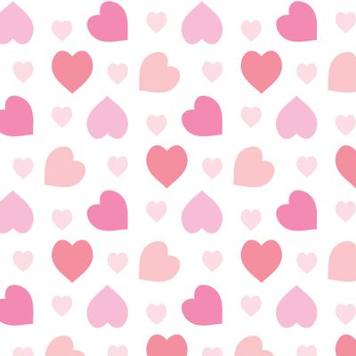 розовые сердечки