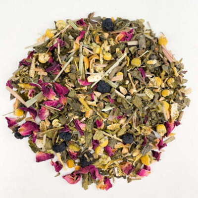 Зеленый чай BERRY-TEA "Аргентинское танго"  | 18гр под стакан | Эконом