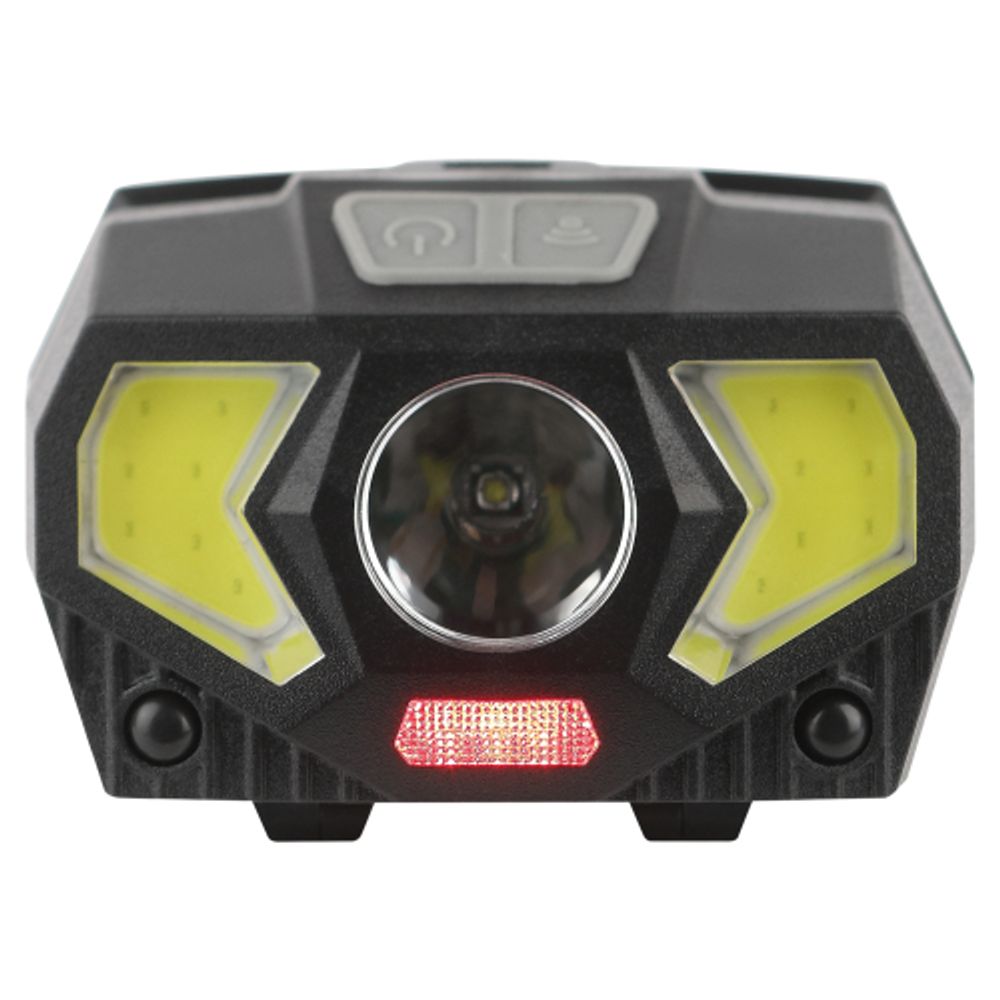 Фонарь налобный светодиодный ЭРА GB-608 на батарейках, 3xAAA, 5Вт, 7 режимов, черный | 