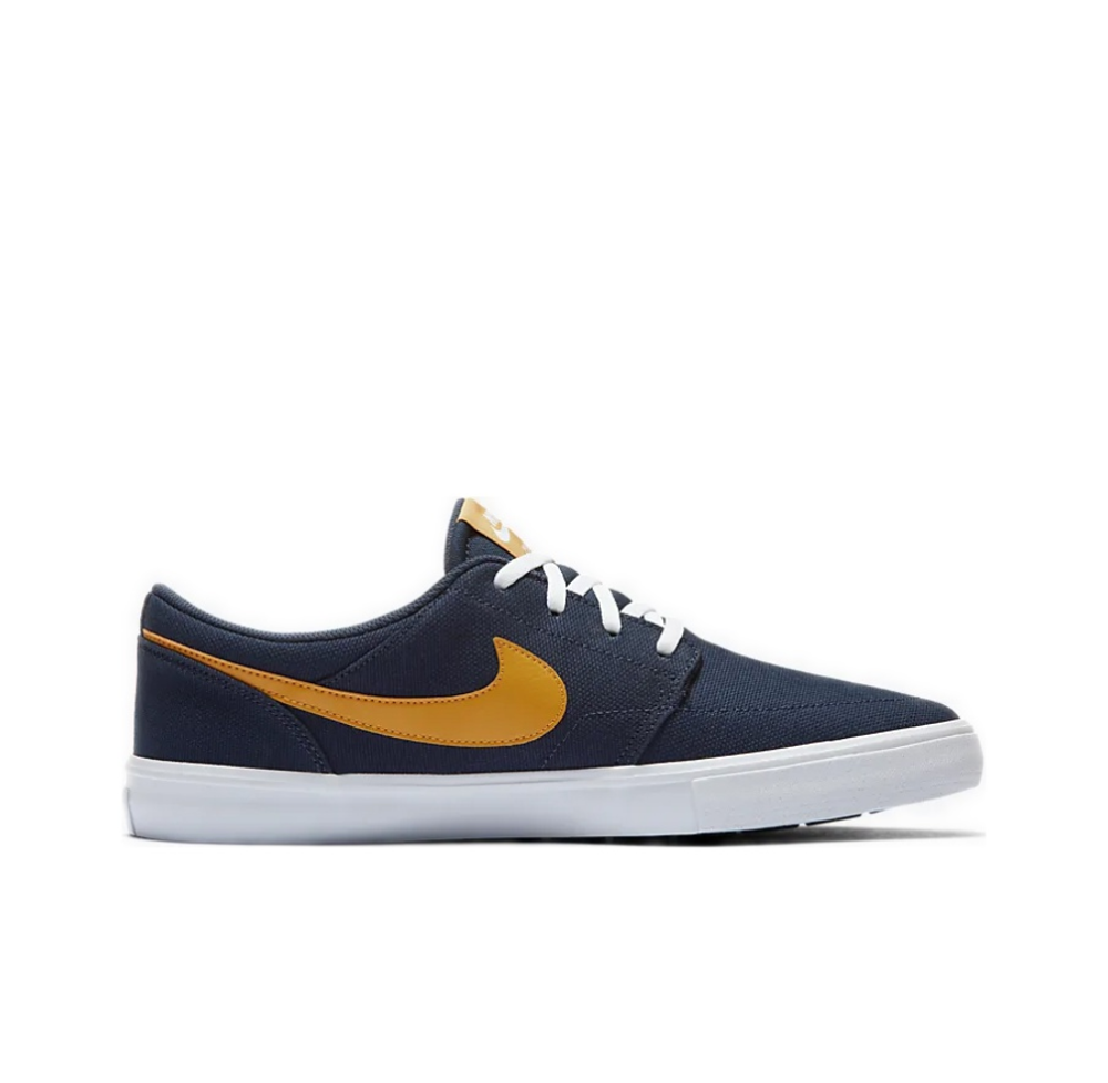 Кеды Nike SB Portmore II Solar CNVS 'Blue Yellow' 880268-401